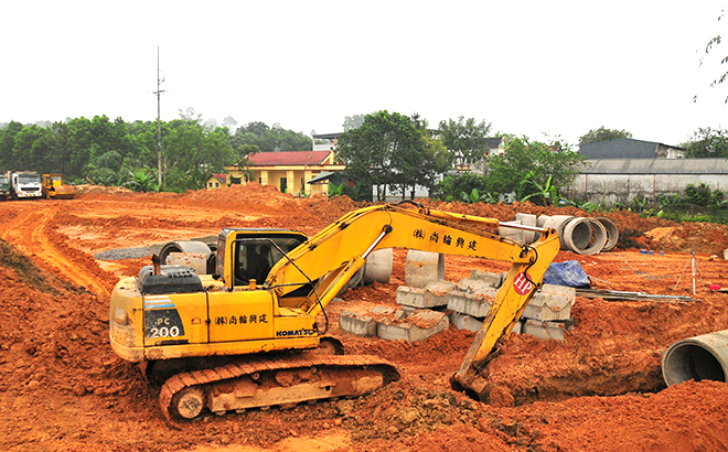 Dự án Nút giao IC13, cao tốc Nội Bài - Lào Cai phấn đấu hoàn thành trước hẹn