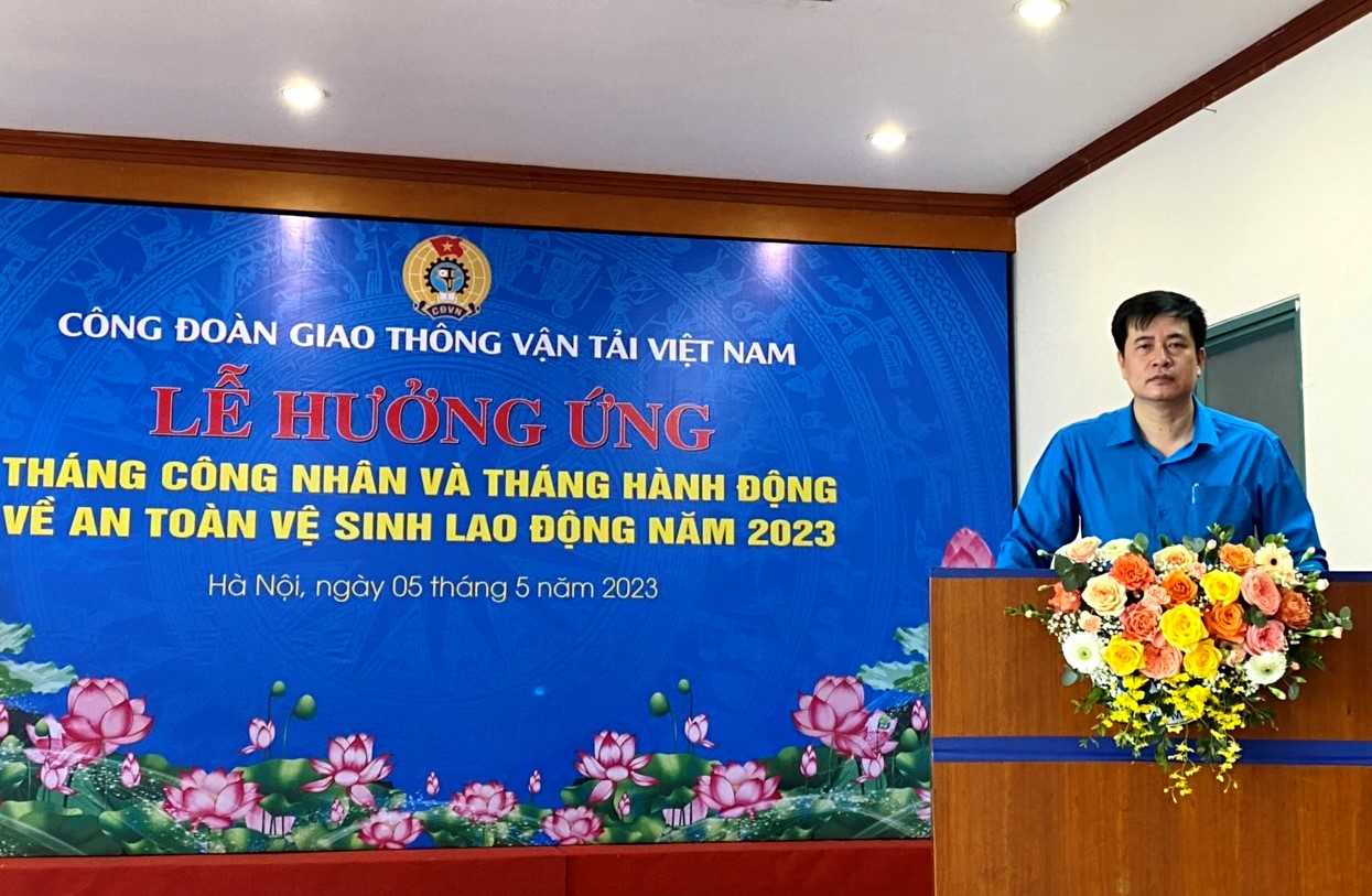 Ngành GTVT hưởng ứng Tháng Công nhân, Tháng hành động về ATVSLĐ năm 2023 bằng các hoạt động thiết thực