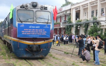 Ra mắt đoàn tàu liên vận quốc tế Sóng Thần - Trung Quốc