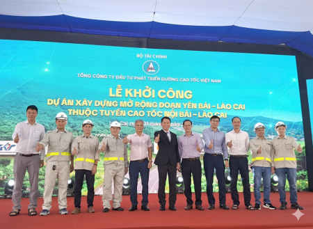 Lễ khởi công mở rộng cao tốc Yên Bái – Lào Cai: Cam kết từ Liên danh TVGS