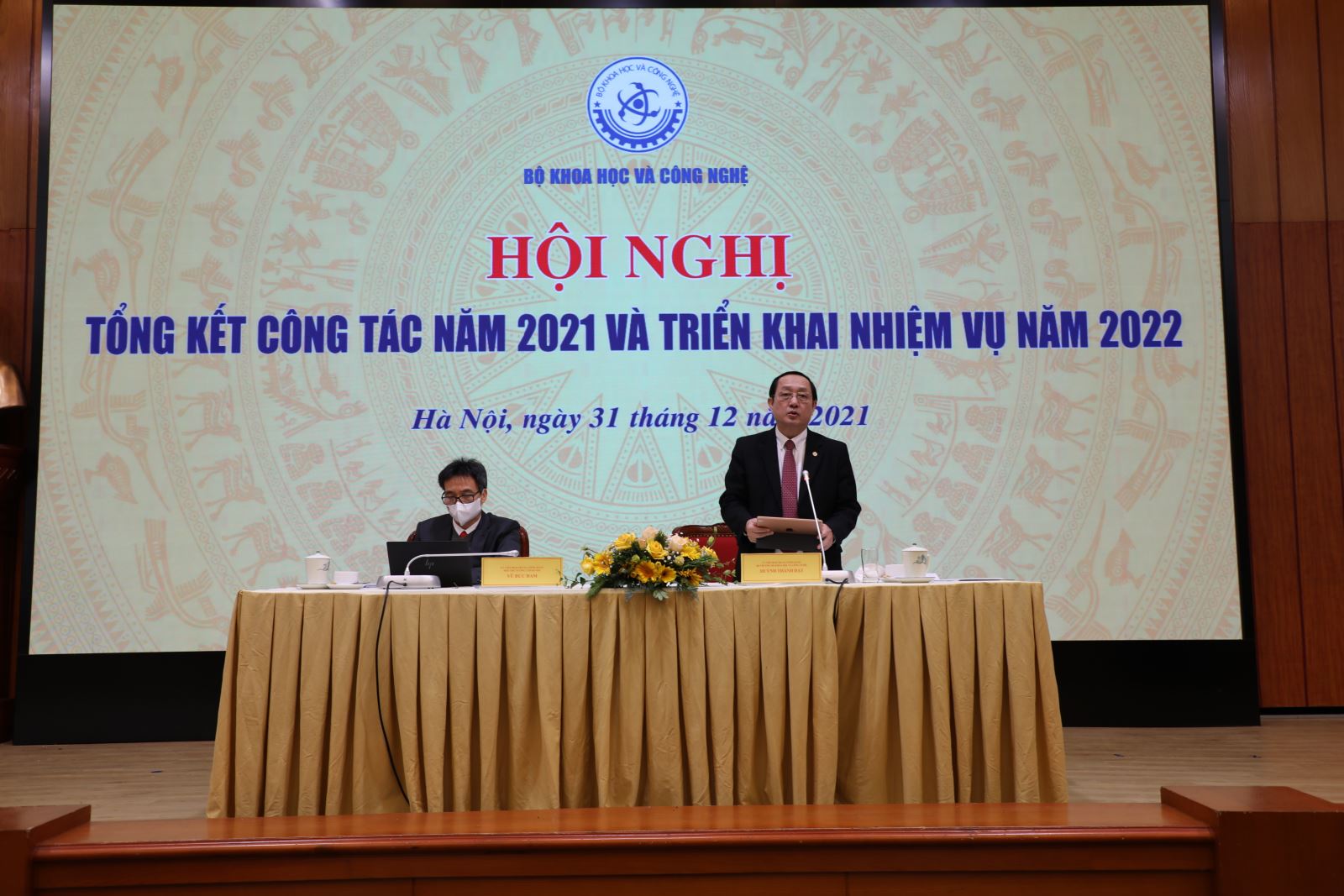 Bộ KH&CN tổng kết công tác năm 2021 và triển khai nhiệm vụ công tác năm 2022