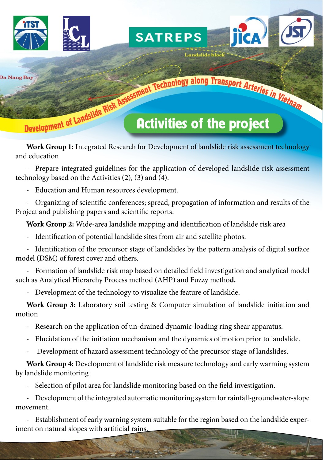 Activities of the project